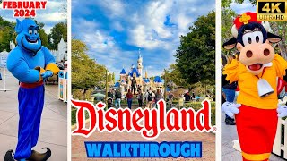 Disneyland Rope Drop Weekend Walkthrough February 2024 [upl. by Nestor802]