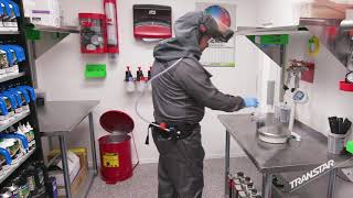 Transtar No Mix Refinishing System  Sending the Formula to the Scale Mixing and Sprayout Cards [upl. by Ikir]