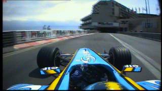 Jarno Trulli Monaco 2004 Pole onboard Pure V10 Sound [upl. by Mcclenon]