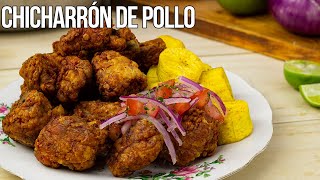 CHICHARRÓN DE POLLO [upl. by Baptiste]