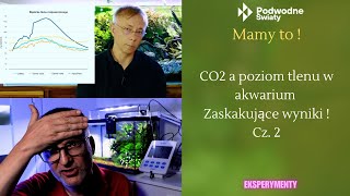 Eksperyment Zbadaliśmy to  CO2 a poziom tlenu w akwarium Zaskakujące wyniki  Cz 2 [upl. by Norabal]