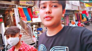 Khandwa market view  Market food Vlogger🥪🌮 [upl. by Atinra879]