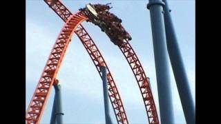 Fahrenheit Roller Coaster POV Hersheypark Front Seat Onride Intamin Hershey PA [upl. by Savina]