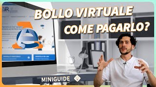 Come pagare limposta di bollo virtuale sul sito dellAgenzia delle Entrate [upl. by Durwyn]