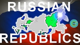 RUSSIAN REPUBLICS Explained Geography Now [upl. by Nostrebor]