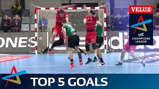 Top 5 Goals  Round 13  VELUX EHF Champions League [upl. by Nevet]