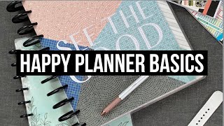 New to The Happy Planner Watch This  The Basics for Beginners  Lingo Supplies and Techniques [upl. by Annodal]