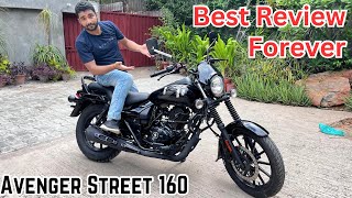 Bajaj Avenger Street 160 Review Affordable Cruiser Bike Pros And Cons Also Must Watch Before Buying [upl. by Ane]