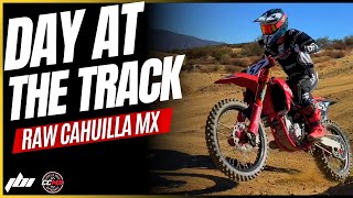 Day at The Track  RAW Cahuilla Creek Mx  Ride JBI [upl. by Yenor]