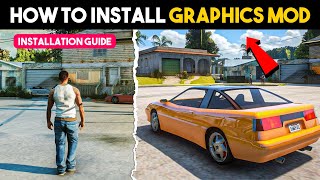 GTA San Andreas Best Ultra Realistic Graphics Mod For Very Low End PC Installation [upl. by Nannie]