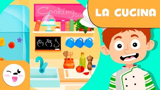 Vocabolario della cucina per i bambini [upl. by Annawek]