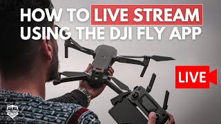 How to Live Stream Using the DJI Fly App [upl. by Meletius]