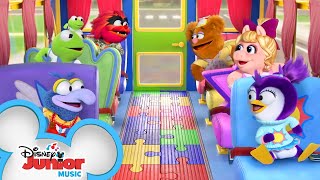 The Bus Song 🚌 Music Video  Muppet Babies  Disney Junior [upl. by Anni]