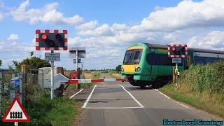 Becketts Level Crossing Kent 270724 [upl. by Esirahc489]