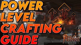 HOW TO LEVEL UP YOUR CRAFTING SPECS FAST  Guide  Albion Online [upl. by Foss]