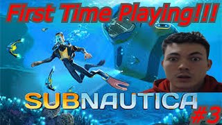 First Time Playing Subnautica  Sunbeam To The Rescue [upl. by Asiluj]