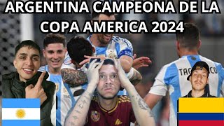 ¡ARGENTINA CAMPEONA DE LA COPA AMERICA 2024 ¿SORPRESA [upl. by Ettennor]