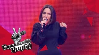 Anushik Harutyunyan sings This World  Blind Auditions  The Voice of Armenia  Season 4 [upl. by Attener]