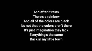 SIMON amp GARFUNKEL My Little Town lyrics [upl. by Aeneg]