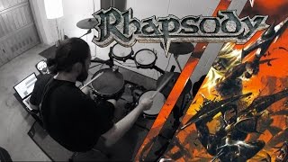 Rhapsody  Dawn of Victory Drum Cover [upl. by Mazel]