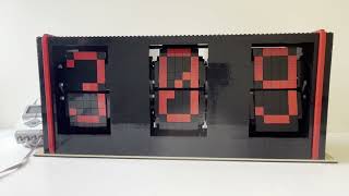 LEGO version of a splitflap display to show three digit number Final version [upl. by Adianes520]