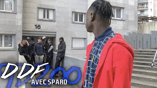 GabMorrison  Visite du quartier DDF à SaintDenis avec Sparo [upl. by Steep344]