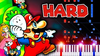 Super Mario Bros 2 Main Theme  Piano Tutorial [upl. by Enaujed]