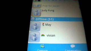 Andriod  Windows Live Messenger [upl. by Miun]