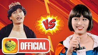 BẠCH TUYẾT vs HOÀNG HẬU  Rap Battle  Review Pomcha  Nhật Anh Trắng Parody [upl. by Syck34]