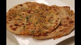 Mooli Paratha  Sanjeev Kapoor Khazana [upl. by Ahsenahs]