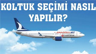 Anadolu Jet Koltuk Seçimi Nasıl Yapılır [upl. by Rafaelita]