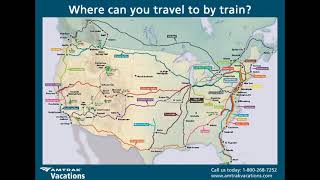 Cross Country Rail Experiences with Amtrak Vacations [upl. by Eita]