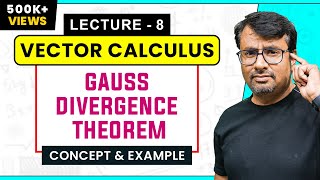 Vector Calculus  Gauss Divergence Theorem  Example and Solution [upl. by Pius592]