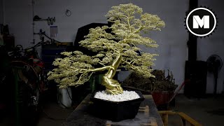 Bonsai z drutu  DIY [upl. by Nnyloj533]