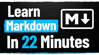 The Only Markdown Crash Course You Will Ever Need [upl. by Zavala155]