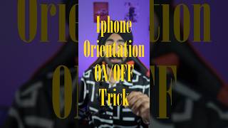 Automatic youtube iPhone orientation onoff iphone gurparmpreetsinghrakhra techwithgurventure [upl. by Gnilrac471]