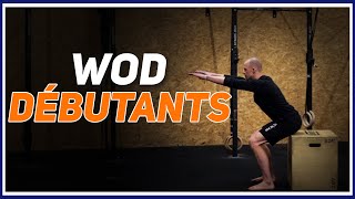 Entraînement CrossFit pour débutants WOD faisable à la maison [upl. by Akinorev77]