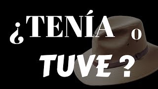 Indefinido o imperfecto ¿tenía o tuve 18 años [upl. by Renata]