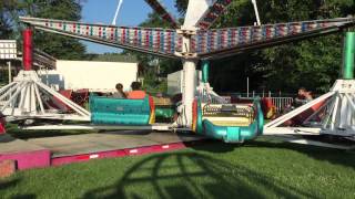 The Sizzler Ride at The Congers Carnival 2015 [upl. by Halsey518]