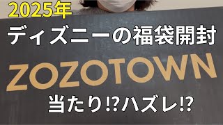 ZOZOTOWNディズニー福袋開封バックアクセサリー [upl. by Eissirk]