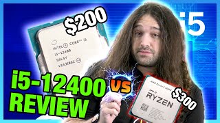 AMD Defeat Intel i512400 CPU Review amp Benchmarks vs Ryzen [upl. by Skurnik]