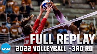 Ohio State vs Minnesota 2022 NCAA volleyball regional semifinals  FULL REPLAY [upl. by Eanal189]