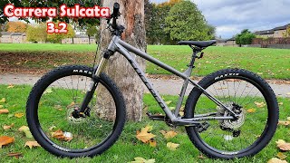 Best Mountain Bike In UK  Carrera Mountain Bike Review  Carrera Sulcata 32 [upl. by Adnilreh]