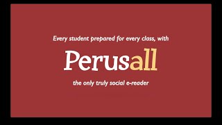 Introduction to Perusall [upl. by Douty14]