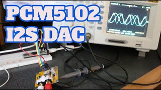 PCM5102 I2S DAC Decoder Module from ICStationcom [upl. by Nylhtac]