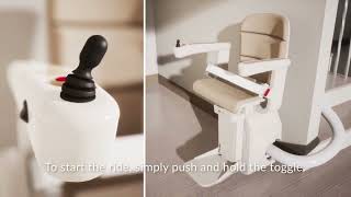 Handicare FreeCurve Stairlift The Ultimate Solution for Stair Mobility [upl. by Lot]