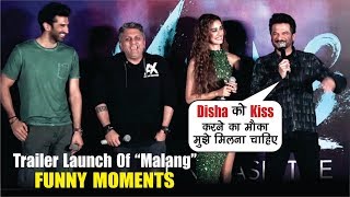 MALANG Trailer Launch  Full Video  Disha Patani amp Aditya Roy Kapur Kiss Anil Kapoor FUNNY Moments [upl. by Adierf]