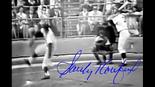 Sandy Koufax 1965 World Series Highlights [upl. by Ellerred]