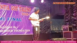 U nongtem Guitar 🎸 ba pawnam haka Khasi Jaintia Got Talent 2024  Rung syndon sha ka Final [upl. by Hanako]