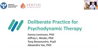 Deliberate Practice in Psychodynamic Psychotherapy [upl. by Ogaitnas]